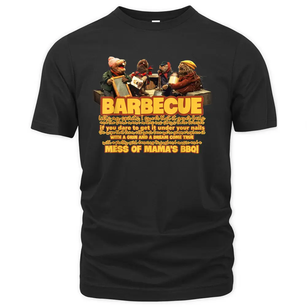 Barbecue Funny Song Jug Band Frogtown Christmas Emmet Otter T-Shirt